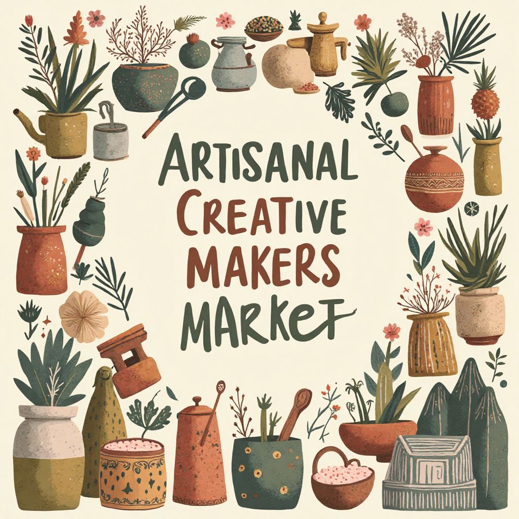 Creative Makers Market poster