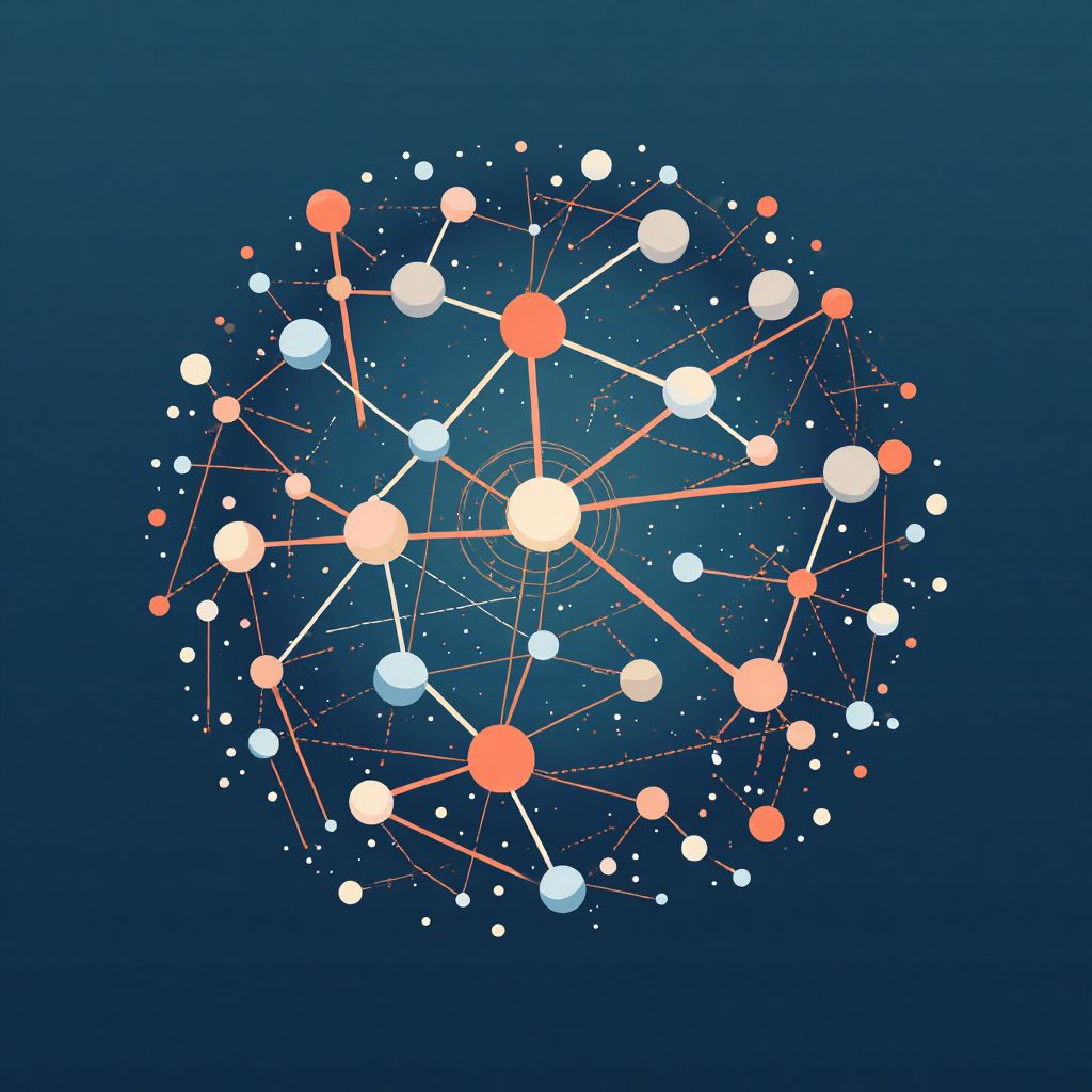 Creative network icon