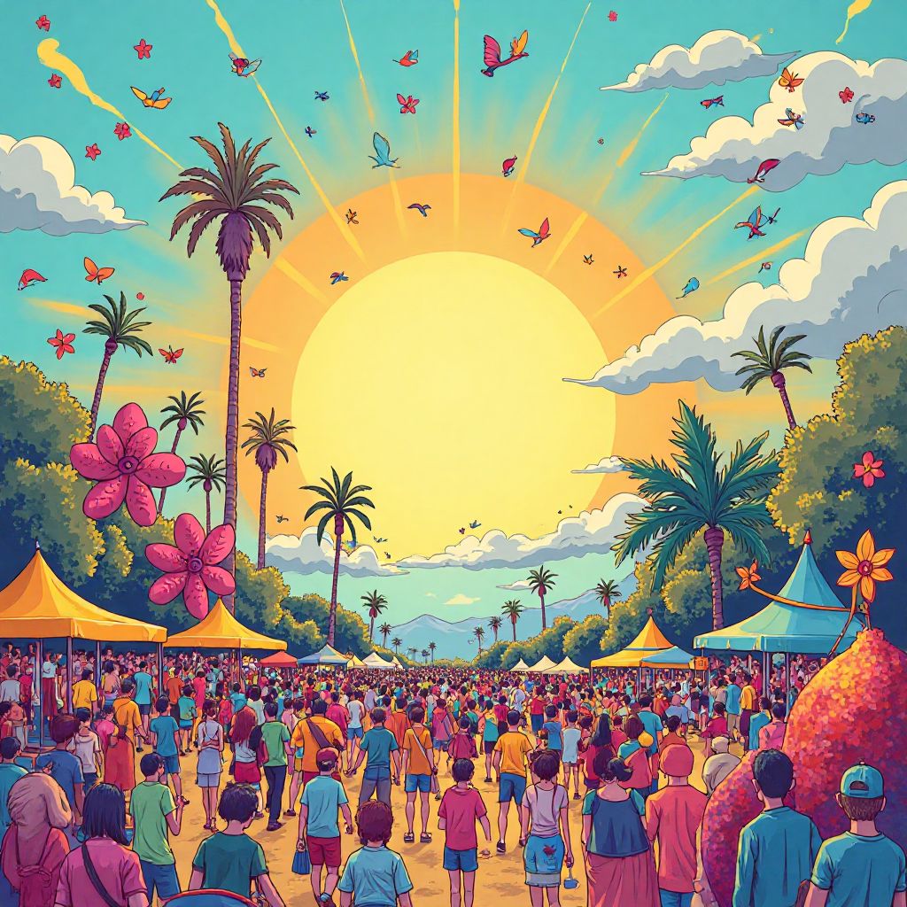 Summer Art Festival poster